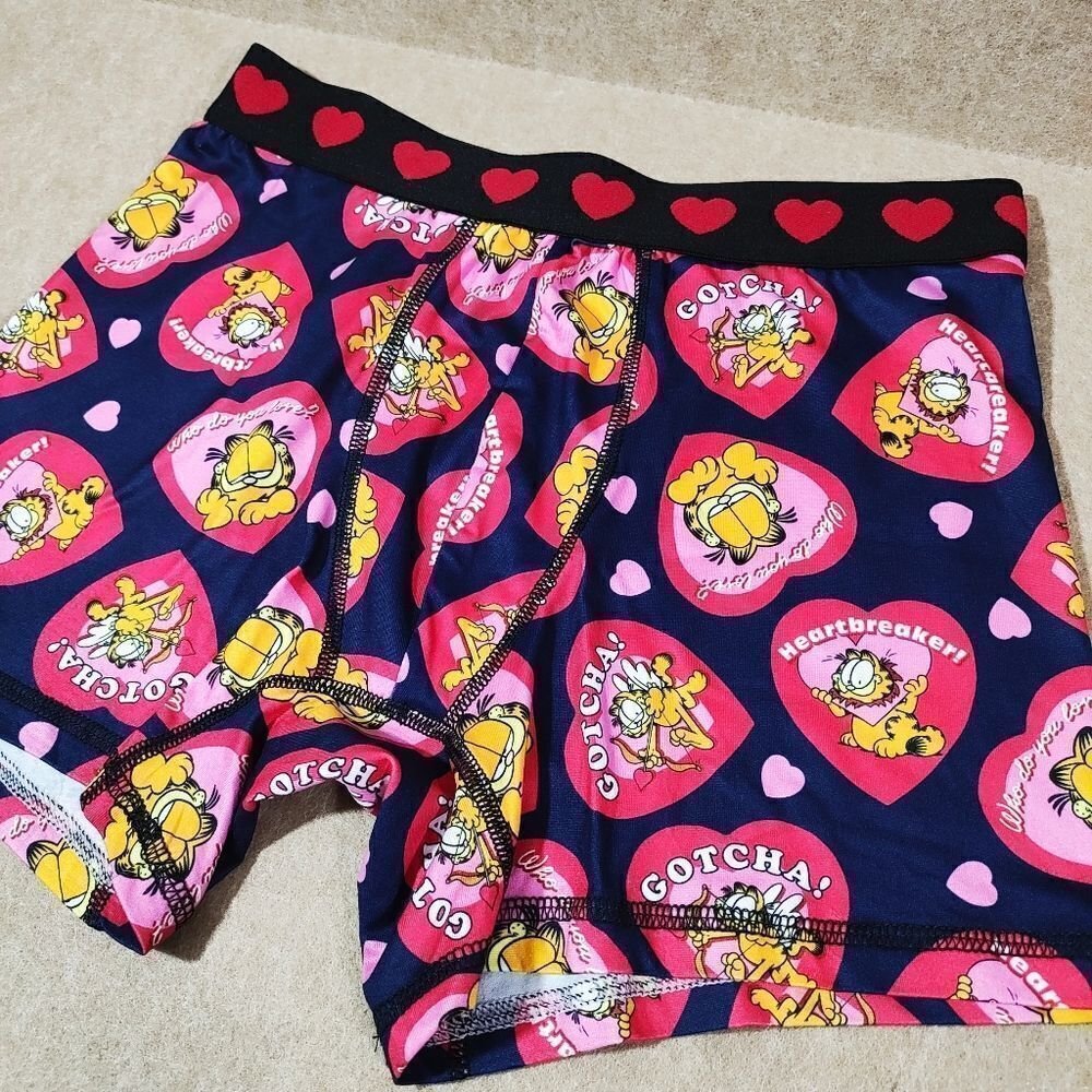 Nickelodeon Garfield Valentine Heart Boxer Brief -J